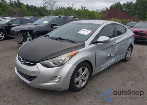 2013 Hyundai Elantra Gls из США, поврежденный, VIN 5NPDH4AE3DH321793